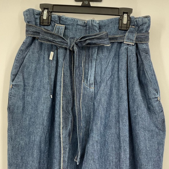 L'AGENCE Violette Cotton Paperbag Pants Size 27 NEW - Picture 3 of 15